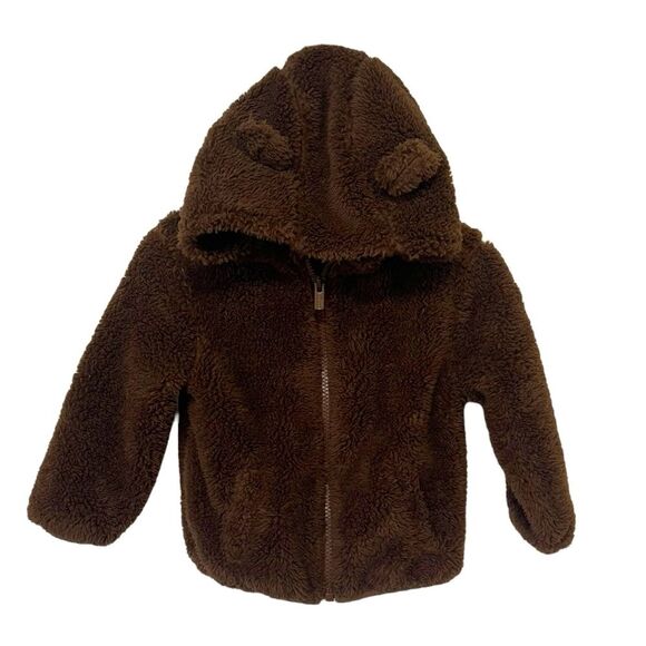 Old Navy Toddler Zipper Fleece Jacket-Size 18-24M - Picture 2 of 6